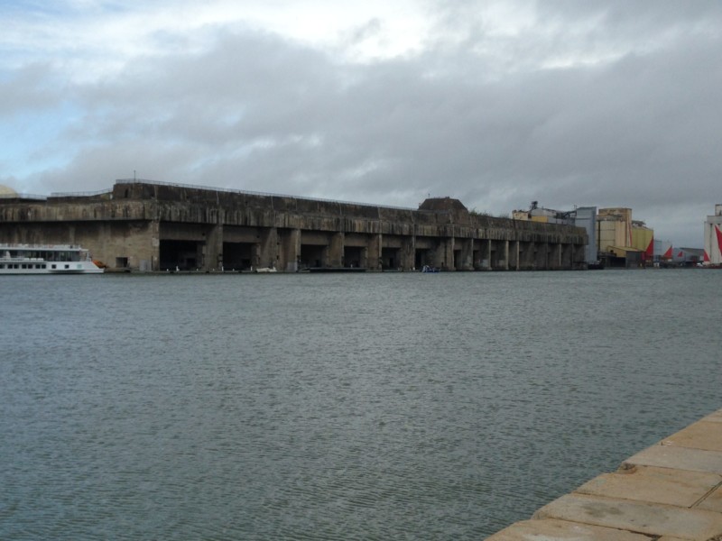 Base des sous marins Allemands de St Nazaire (France – Pays de Loire)