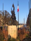 Statue équestre de Jeanne d’Arc à Compiègne (France – Oise)