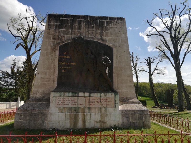 Monument américain de Flirey (France – Meurthe et Moselle)