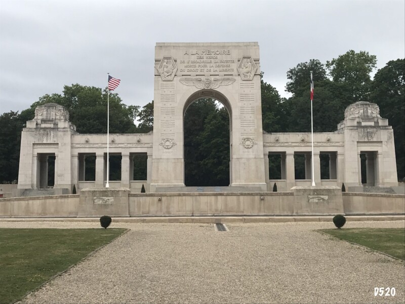 Mémorial Escadrille La Fayette à Marnes-la-Coquette (France – Hauts-de-Seine)