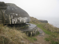 Le mur de l’Atlantique à Hirsthals, Danemark. The Atlantic Wall at Hirsthals, Denmark