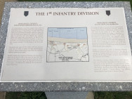 Mémorial de la 1ère Division d’infanterie américaine à Colleville sur mer (France – Calvados)