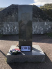 Monument à la mémoire de la 2nd division d’infanterie américaine à St Laurent sur Mer (France – Calvados)