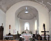 Saint-Joseph et l’Enfant – Eglise Saint Jacques et Saint Christophe à Bourg l’Evêque (France – Maine et Loire)