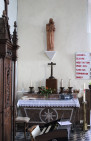 Saint-Joseph et l’Enfant – Eglise Saint Jacques et Saint Christophe à Bourg l’Evêque (France – Maine et Loire)